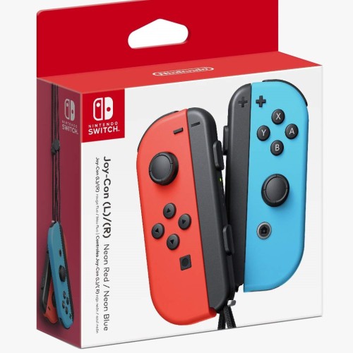 Nintendo Switch Joy-Con Controller Pair  - Red/ Blue